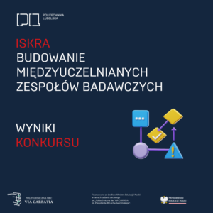 Wyniki konkursu “ISKRA – budowanie międzyuczelnianych zespołów badawczych”
