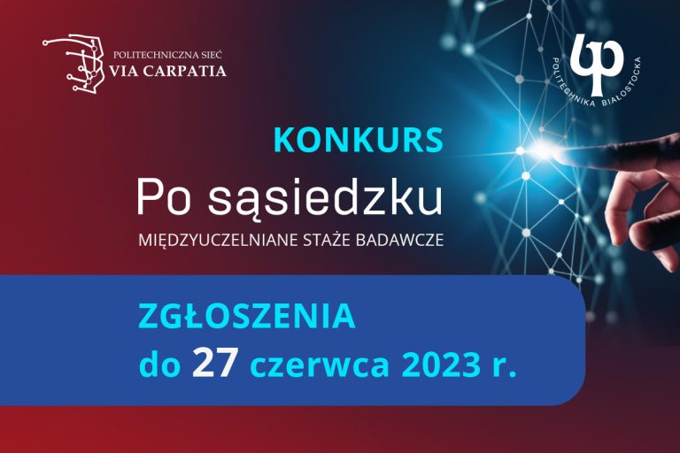 grafika konkursu Po sąsiedzku. Zgłoszenia do 27 czerwca 2023 r.
