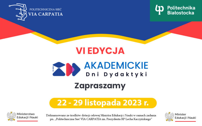 Akademickie Dni Dydaktyki Politechniki Białostockiej