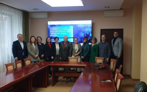 spotkanie w ramach Politechnicznej Sieci VIA CARPATIA