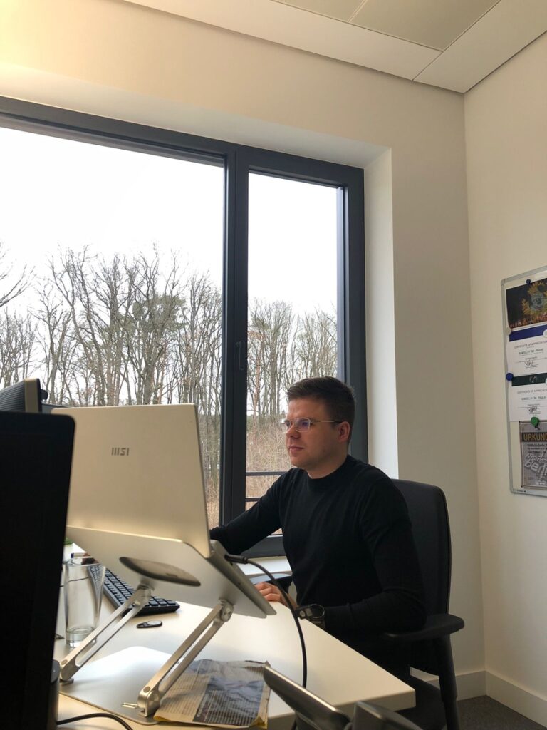 Praca w HPI, fot. Paweł Kuraś