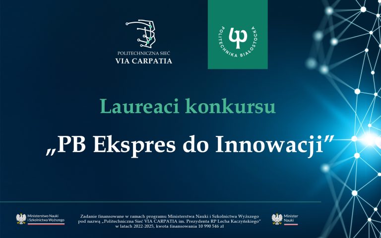 Laureaci konkursu - PB Ekspres do Innowacji