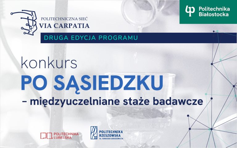 Konkurs PO SĄSIEDZKU – międzyuczelniane staże badawcze – pierwsza edycja